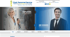 Desktop Screenshot of clarkpersonnel.com