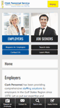 Mobile Screenshot of clarkpersonnel.com
