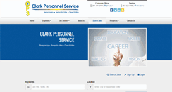 Desktop Screenshot of jobs.clarkpersonnel.com