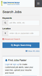 Mobile Screenshot of jobs.clarkpersonnel.com