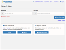 Tablet Screenshot of jobs.clarkpersonnel.com